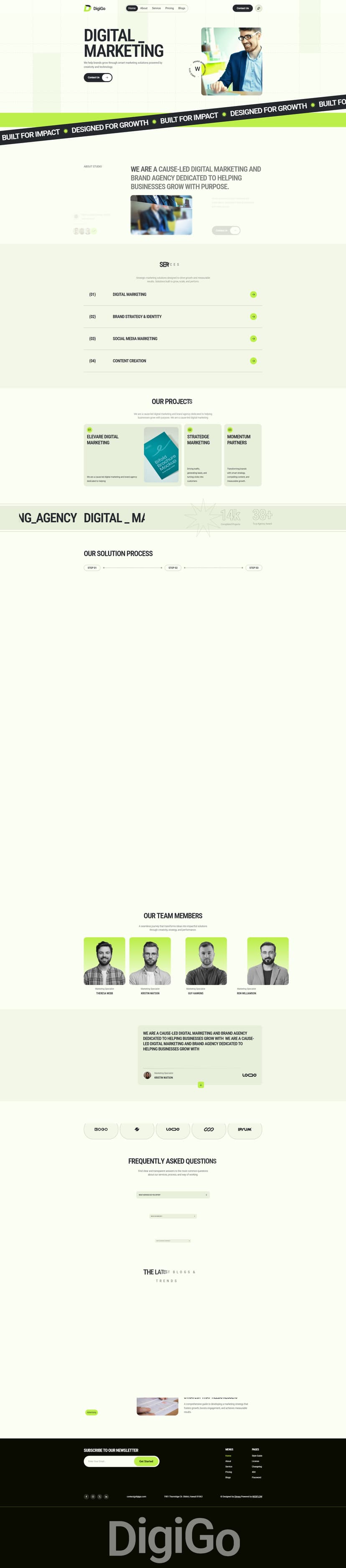 DigiGo - Portfolio & Agency Website Template